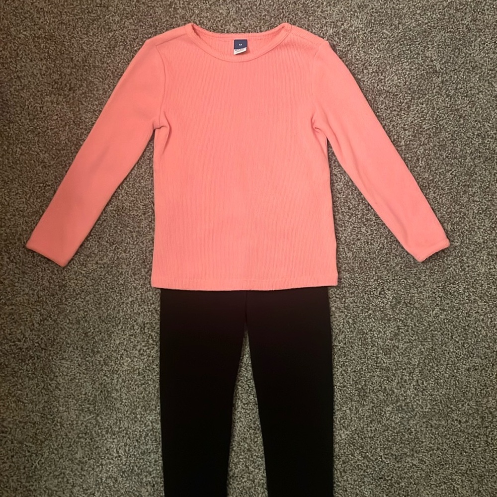 Super soft and cozy long sleeve 5t girls outfit